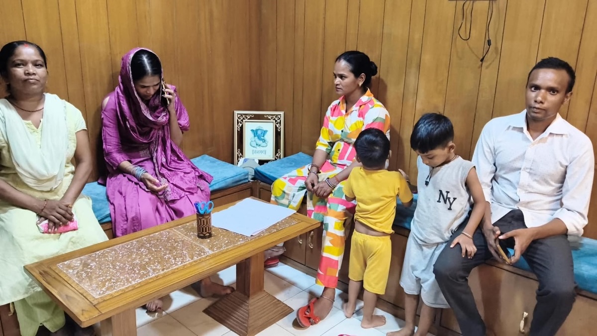 Patients in the waiting area at Omni Homoeo Clinic